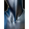 Pendentif argent coeur Opale Ethiopienne