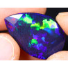 Opale Ethiopienne honeycomb AAA facettée 18.19 carats