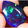 Opale Ethiopienne honeycomb AAA facettée 18.19 carats