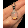 Pendentif argent Opale Ethiopienne