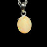 Pendentif argent Opale Ethiopienne