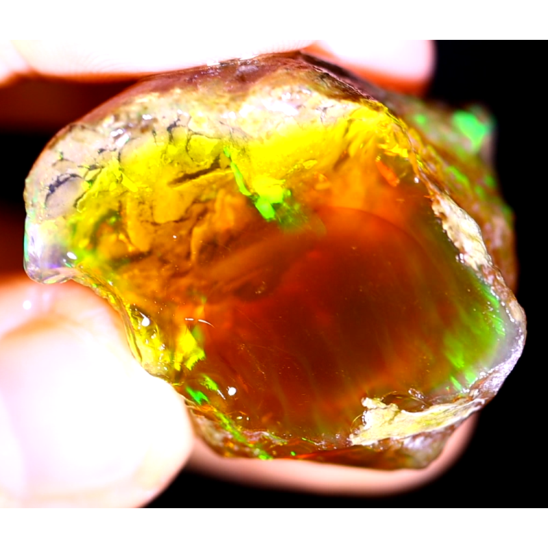 Opale brute crystal 102.60 carats