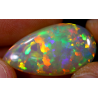 Opale éthiopienne rainbow crystal 11.20 carats TOP GRADE