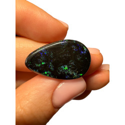 Opale boulder noire Winton Australie 9.20 carats