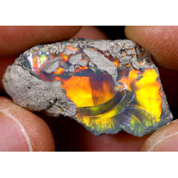 Opale brute ethiopienne TOP GRADE de 15.50 carats