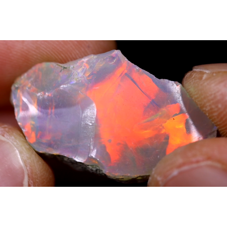 Opale brute ethiopienne TOP GRADE de 19.70 carats
