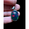 Exceptionnel Pendentif argent massif Opale welo  Top Grade