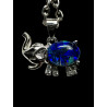 Pendentif argent 925 Eléphant opale triplet Australie