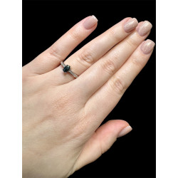 Bague argent opale fairy