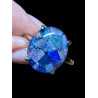 Bague argent opale triplet mosaïque australienne