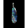 Pendentif argent opale boulder 16.25 carats