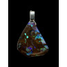 Pendentif argent opale boulder 27.20 carats