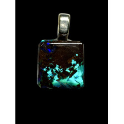 Pendentif argent opale boulder 4.00 carats