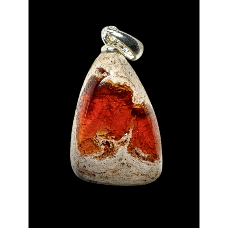 Pendentif argent opale Cantera 13.50 carats Mexique