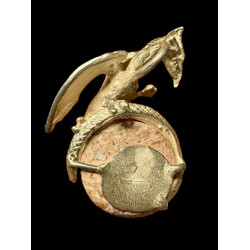 Pendentif argent "Dragon" opale Cantera Mexique