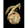 Pendentif argent "Dragon" opale Cantera Mexique