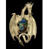 Pendentif argent "Dragon" opale Boulder Australie