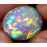 Opale éthiopienne rainbow crystal 9.70 carats TOP GRADE
