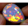 Opale éthiopienne rainbow crystal 12.00 carats TOP GRADE