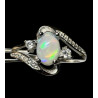 Bague argent opale welo