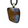 Pendentif argent opale boulder 21.85 carats