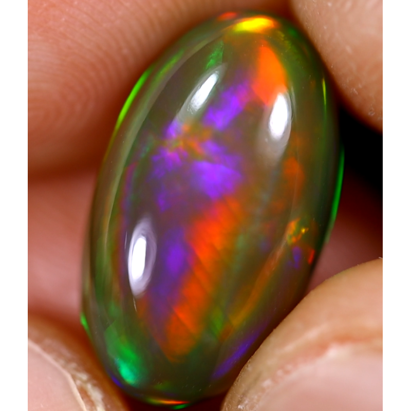 Opale éthiopienne 6.45 carats TOP GRADE