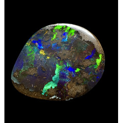 Opale Boulder Noire Eromanga 11.55 carats