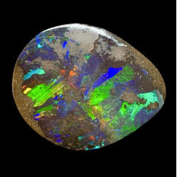 Opale Boulder Noire Eromanga 11.55 carats