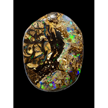 Opale Boulder Koroït  10,10 carats double face