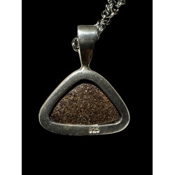 Pendentif argent opale boulder Yowah 7.80 carats