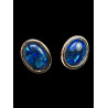 Boucles d'oreilles puces opales triplets australiennes