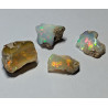 Lot 4 Opales brutes ethiopiennes  AAA+