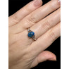 Bague argent opale triplet mosaïque australienne