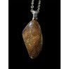 Pendentif argent opale boulder Yowah 15,45 carats