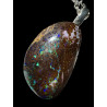 Pendentif argent opale boulder 25.85 carats
