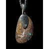 Pendentif argent opale boulder 25.85 carats