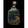 Pendentif argent opale boulder Eromanga 18.30 carats