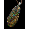 Pendentif argent opale boulder Yowah 29.30 carats
