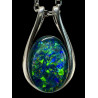 Pendentif argent 925 opale triplet Australie